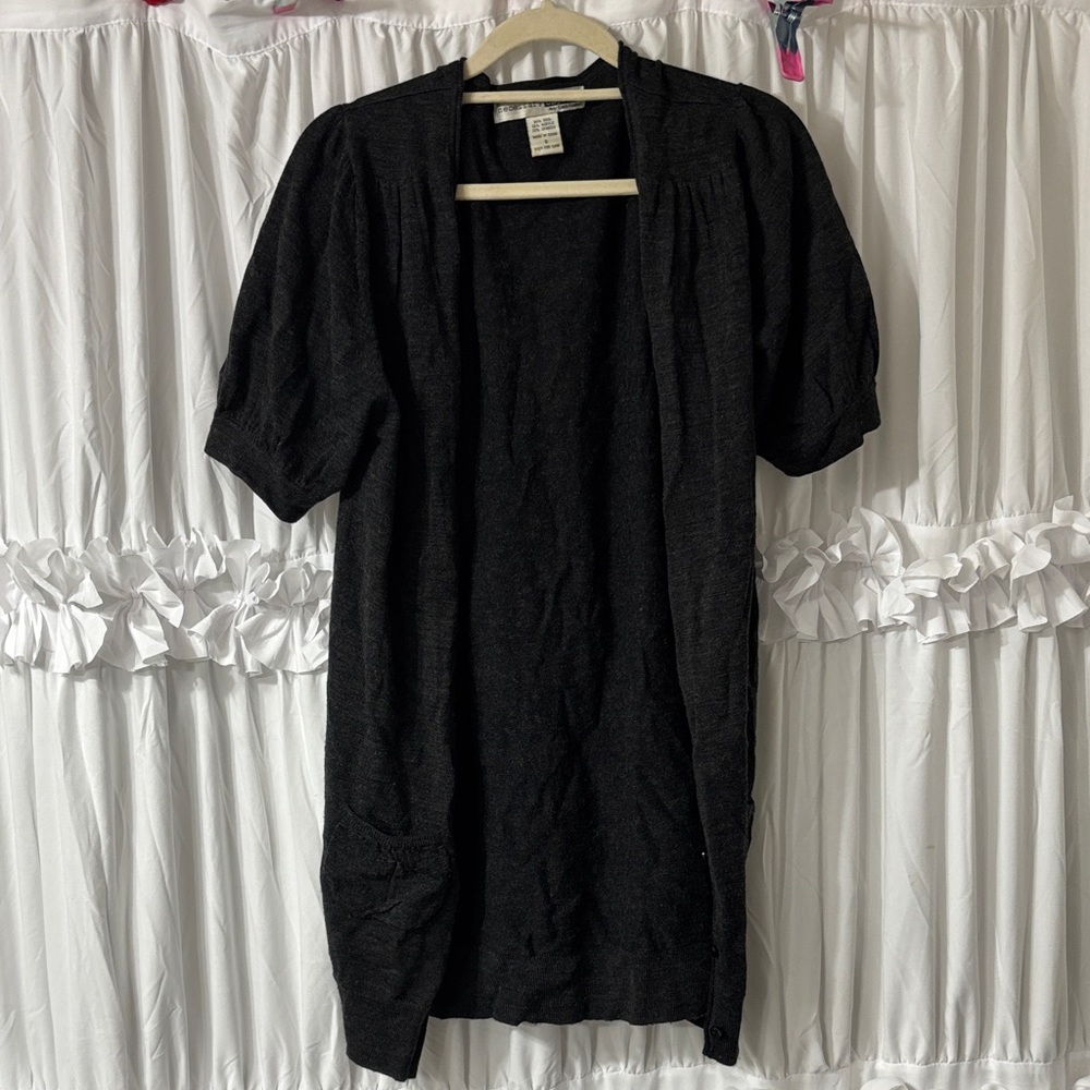 Necessary Objects Black/dark grey Cardigan Sweater